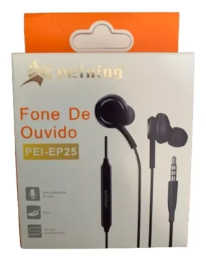 Fone De Ouvido Peining PEI-EP25 Com Fio