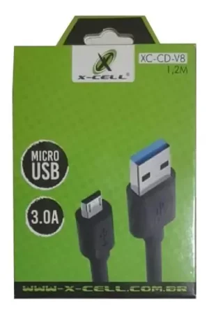Cabo USB 3.0a Micro Usb - X-cell XC-CD-V8 1,2m