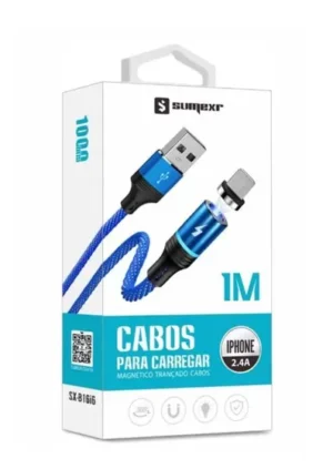 Cabo Magnético USB Tipo C, carregamento Rápido - SUMEXR