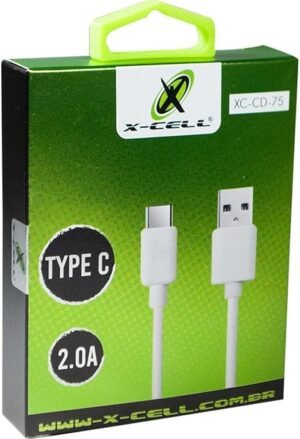 Cabo tipo-C USB 2.0A 1m - XC-CD-75 XCELL