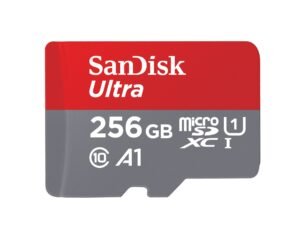 Cartão de memória SanDisk 256GB A1