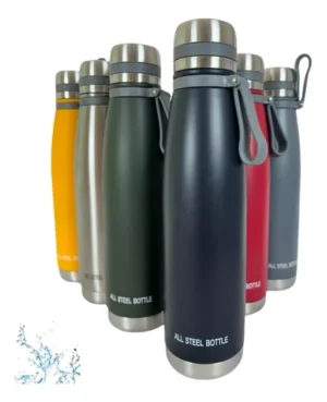 Garrafa Térmica Squeeze De Academia Inox Água 1000ml Sports