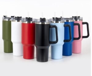 Copo Térmico Aço Inox 1,2l, C/canudo (Copo Virginia) Alça Fixa