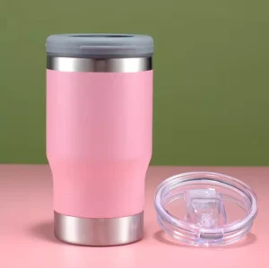 Copo Cooler Térmico C Tampa Abridor Cerveja Latinha Long