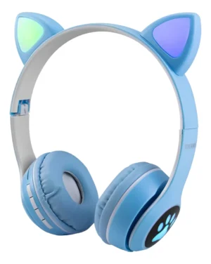 Fone de Ouvido Sem Fio Tucano Tc-23c Cat Ear Wirel.azul Infantil