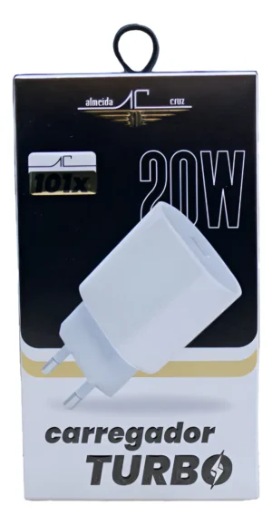 Carregador Turbo Pd 20w USB-C Almeida Cruz - Ac-101x
