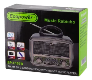 Rádio Ecopower EPF107B