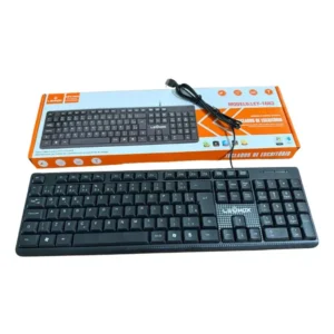 Teclado De Membrana C/ Fio Para Escritório | LEHMOX LEY-1603