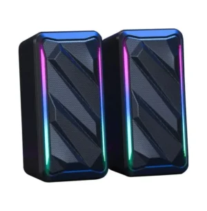 Caixas de Som KNUP HÓRUS RO849 2.0 Multimídia Speaker RGB