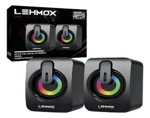 Caixas de Som LEHMOX Hyper G.T Para Computador LEY-1917